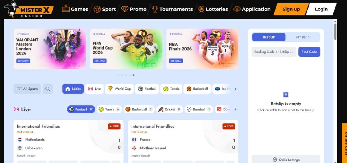 Mister X Casino — Online Slots, Jackpots & Live Dealer Games image 3
